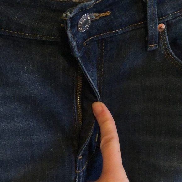 Signature by Levi high rise skinny jeans dark wash super stretch - Picture 5 of 9